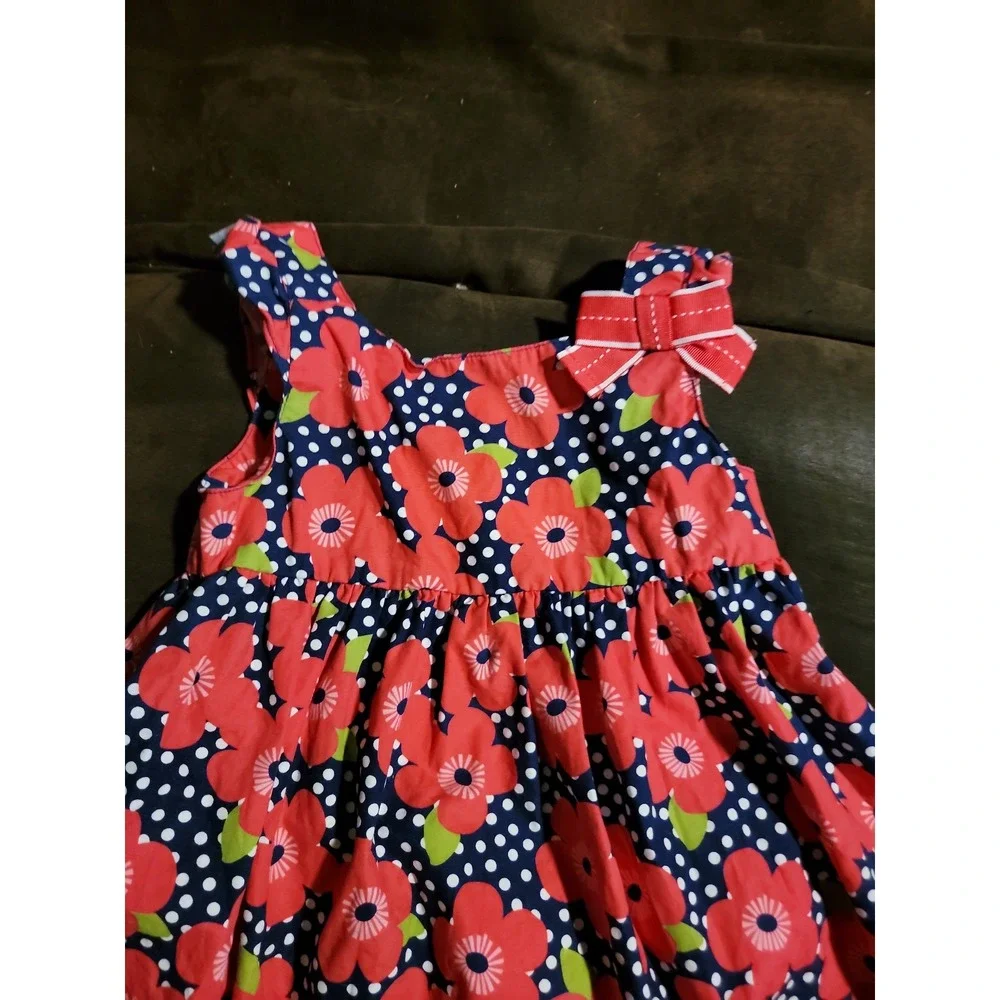 Gymboree blooming nautical floral spring dress size 3t nwot‎